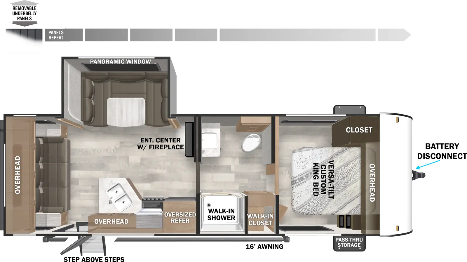 X Lite 24RLXL Floorplan